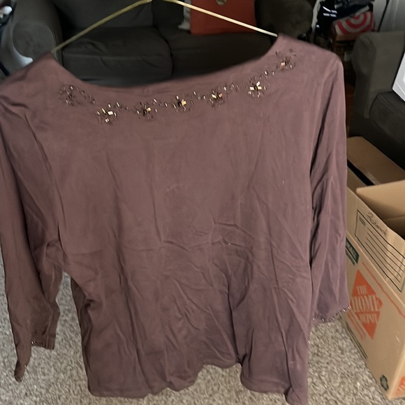 Style & Co V-Neck Shirt - Picture 2 of 3